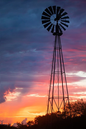 Picture of WINDMILL AT SUNRISE
