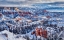 Picture of UTAH-BRYCE CANYON NATIONAL PARK-BUTTES AND HOODOOS ON A WINTER MORNING