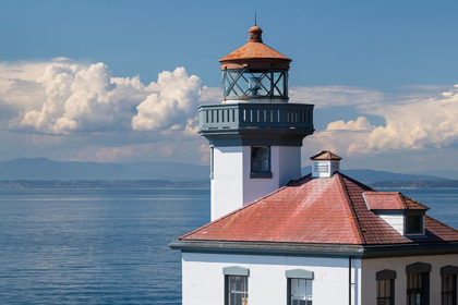 Picture of LIME KILN LIGHTHOUSE-LIME KILN POINT STATE PARK-SAN JUAN ISLAND-WASHINGTON STATE