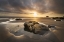 Picture of KALALOCH BEACH SUNSET-OLYMPIC NATIONAL PARK-WASHINGTON STATE