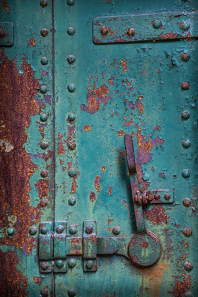 Picture of WASHINGTON STATE-PORT TOWNSEND RUSTED METAL DOOR IN FORT 