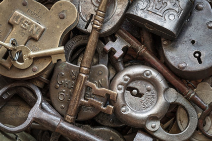 Picture of WASHINGTON STATE-SEABECK CLOSE-UP OF LOCKS AND KEYS 