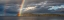 Picture of WASHINGTON STATE-SEABECK PANORAMIC OF RAINBOW OVER HOOD CANAL 