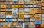 Picture of BREWSTER-WASHINGTON STATE-COLORFUL-WOODEN FRUIT SHIPPING CRATES
