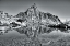 Picture of WASHINGTON STATE ALPINE LAKES WILDERNESS-ENCHANTMENT LAKES-PRUSIK PEAK REFLECTED IN GNOME TARN