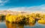 Picture of WASHINGTON STATE-YAKIMA VALLEY FALL COLORS ARE REFLECTED IN THE YAKIMA RIVER