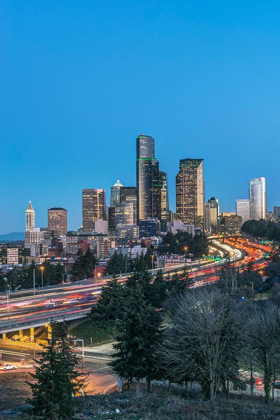 Picture of WASHINGTON STATE-SEATTLE I-5 AND DOWNTOWN