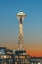 Picture of WASHINGTON STATE-SEATTLE SPACE NEEDLE AT SUNSET
