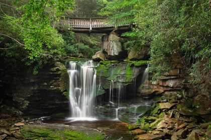 Picture of FIRST OR UPPER EKALAKA FALLS-BLACKWATER FALLS STATE PARK-WEST VIRGINIA