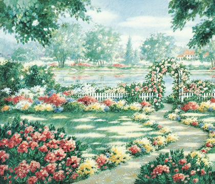 Picture of GARDEN BY LAKE