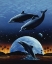 Picture of PORPOISE AND MOON I