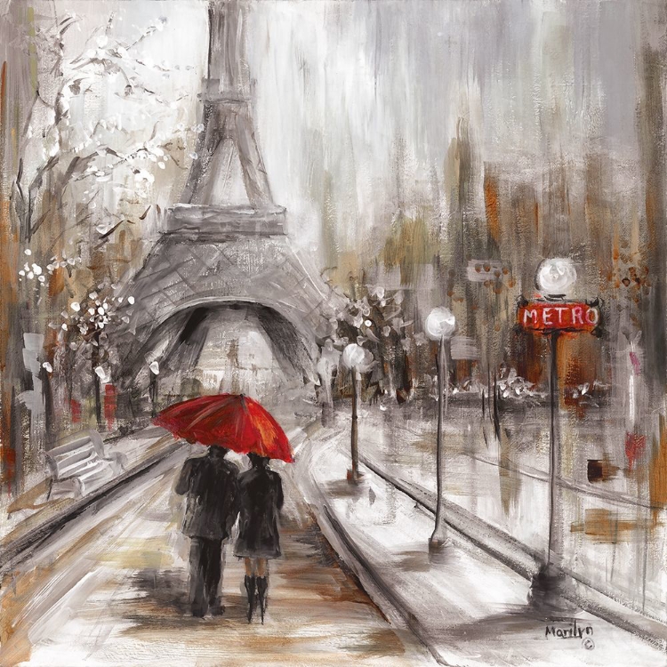 Picture of RAINY PARIS