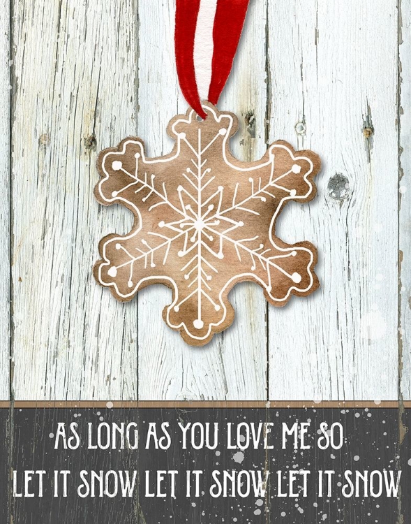 Picture of GINGERBREAD SNOWFLAKE