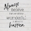 Picture of ALWAYS BELIEVE
