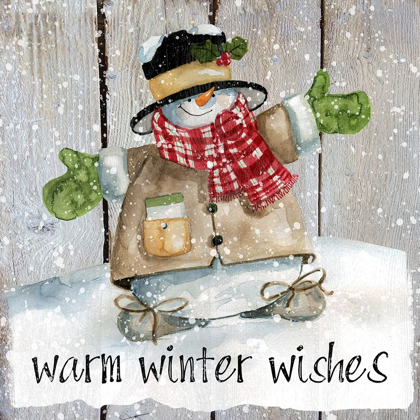 Picture of WINTER WISHES SNOWMAN