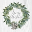 Picture of SNOWBERRY WREATH