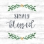 Picture of SIMPLY BLESSED WREATH