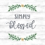 Picture of SIMPLY BLESSED WREATH