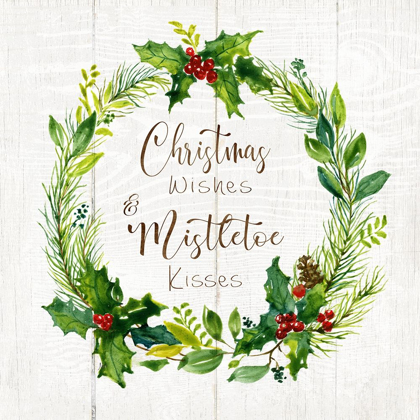 Picture of CHRISTMAS WISHES WREATH