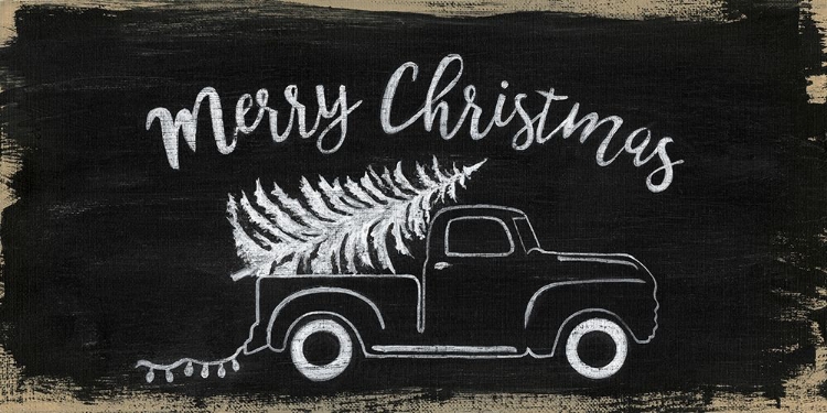 Picture of MERRY CHRISTMAS TRUCK