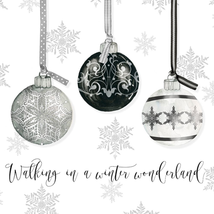 Picture of WALKING IN A WINTER WONDERLAND ORNAMENTS