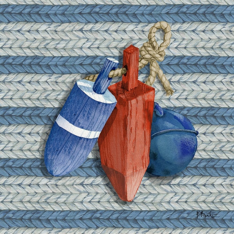 Picture of NAUTICAL BASKETWEAVE IV