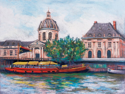 Picture of BOATS IN PARIS II