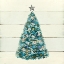Picture of CHRISTMAS SHELL TREE