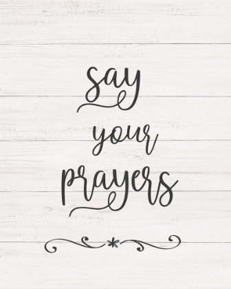 Picture of SAY YOUR PRAYERS