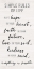 Picture of SIMPLE RULES OF LIFE