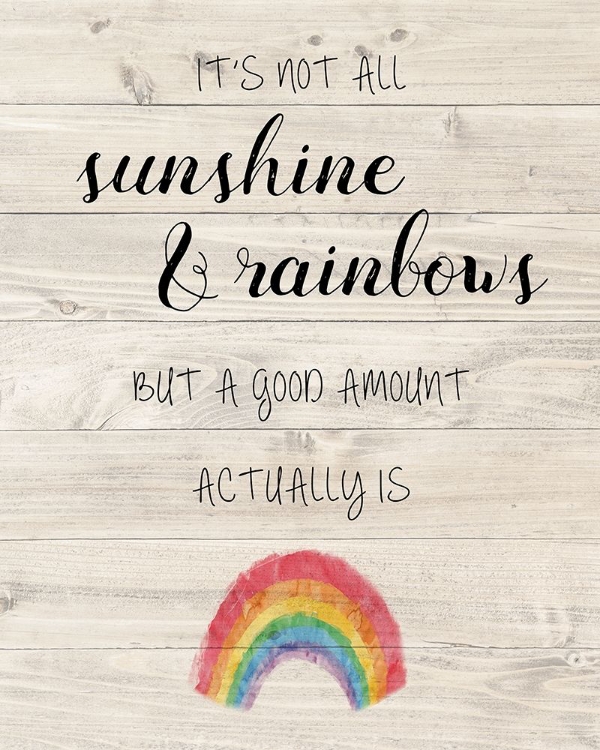 Picture of SUNSHINE AND RAINBOWS