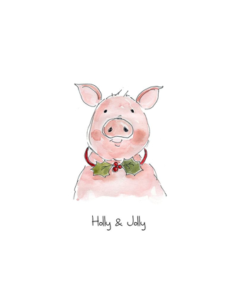 Picture of FARM CHRISTMAS PIG