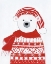 Picture of HOLIDAY POLAR BEAR I