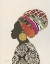 Picture of AFRICAN SILHOUETTE WOMAN II