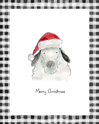 Picture of MERRY CHRISTMAS SHEEP