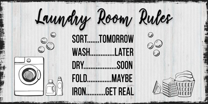 Picture of LAUNDRY ROOM RULES