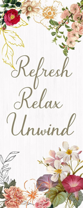 Picture of REFRESH, RELAX, UNWIND