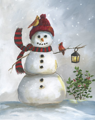 Picture of SNOWMAN AND CARDINAL I