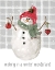 Picture of FARMHOUSE CHRISTMAS SNOWMAN I