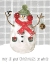 Picture of FARMHOUSE CHRISTMAS SNOWMAN III
