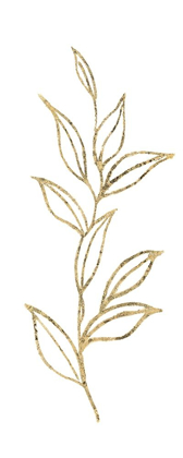 Picture of GILDED SILHOUETTE BOTANICAL III