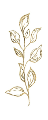 Picture of GILDED SILHOUETTE BOTANICAL IV