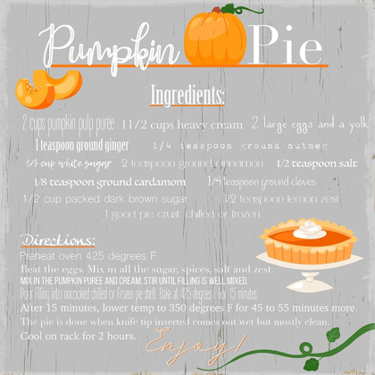 Picture of PUMPKIN PIE