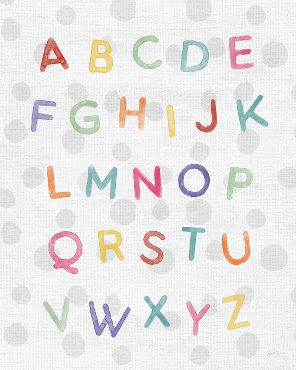 Picture of WATERCOLOR ALPHABET