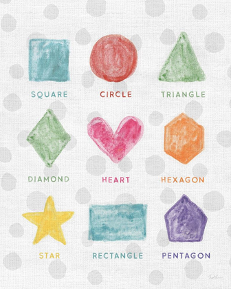 Picture of WATERCOLOR SHAPES