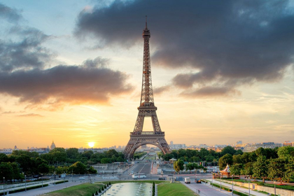 Picture of EIFFEL TOWER SUNSET