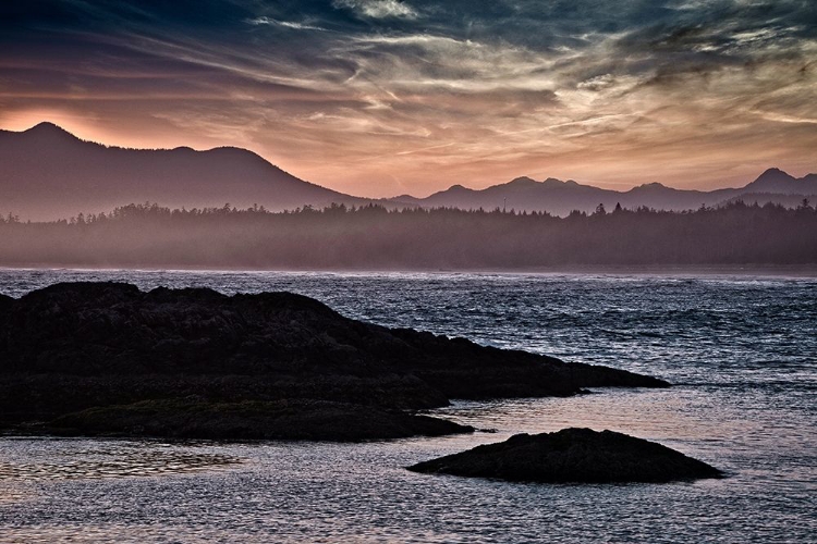 Picture of SUNSET GLOW AT WICKANINNISH BEACH