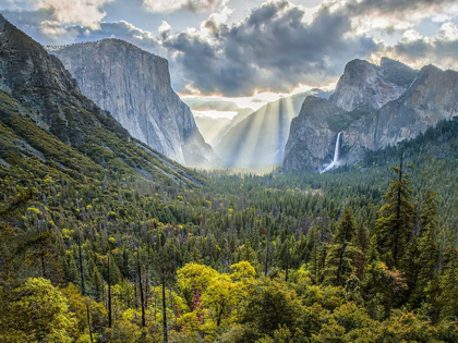 Picture of TUNNEL VIEW SUN RAYS