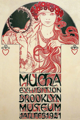 Picture of MUCHA EXHIBITION, BROOKLYN MUSEUM, 1920