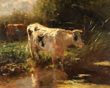 Picture of COW BESIDE A DITCH, C. 1885-1895